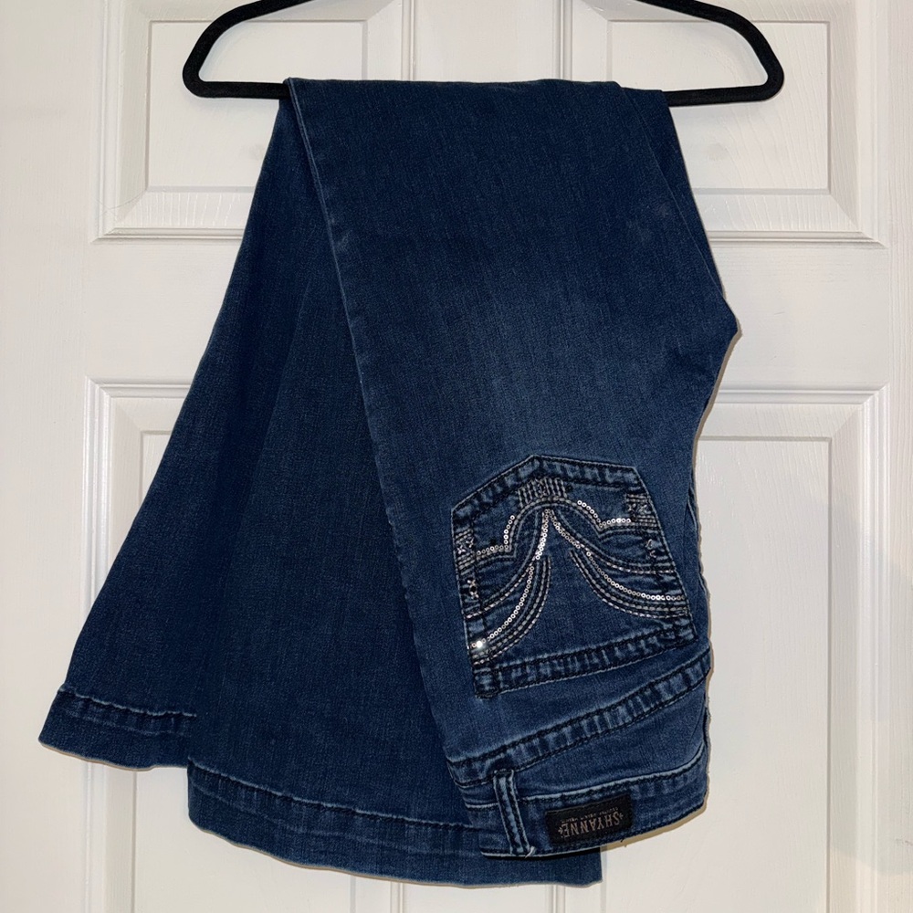 Shyanne Dark Blue Women's Jeans